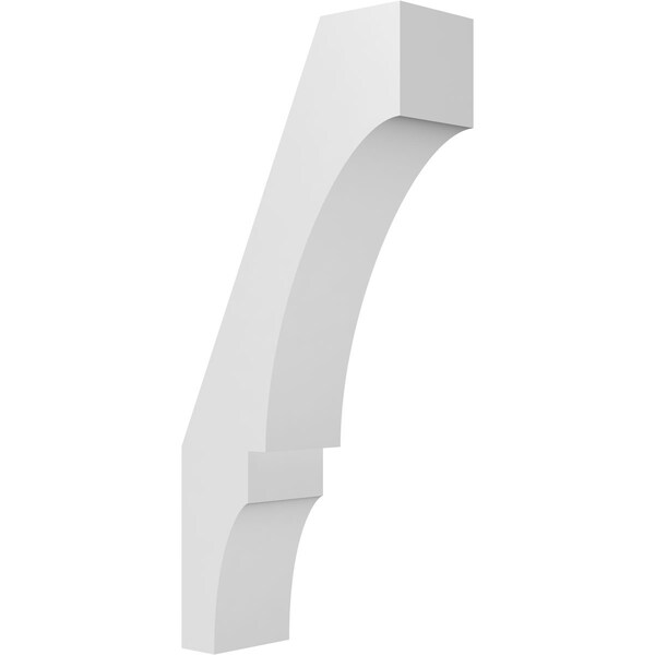 Ekena Millwork 4-in. W x 10-in. D x 22-in. H Balboa Architectural Grade PVC Knee Brace BRCP04X10X22BOA - main